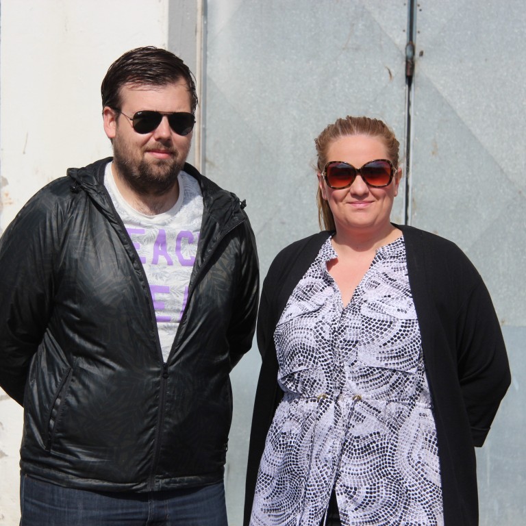 Adam Smári Hermannsson og Ásdís Þórhallsdóttir eru framkvæmdastjórar Gærunnar í ár. Mynd: KSE