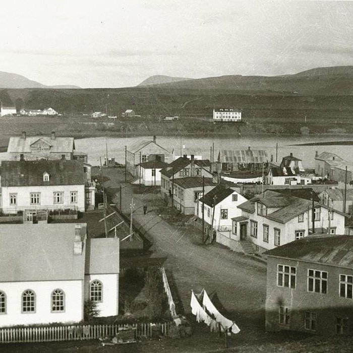 Gamli bærinn á Blönduósi. MYND AF BLÖNDUÓS.IS