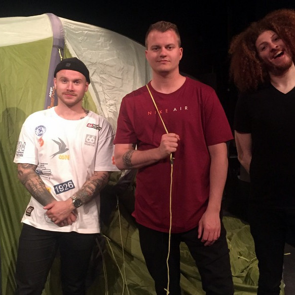 Emmsjé Gauti, Björn Valur og Keli Mynd:LAM