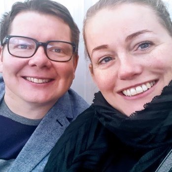 Matgæðingarnir Gestur og Erna. Aðsend mynd.