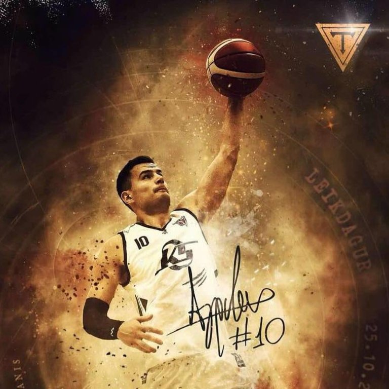 Giannis átti fínan leik gegn Haukum en það dugði ekki til í þetta skiptið. MYND: DAVÍÐ MÁR