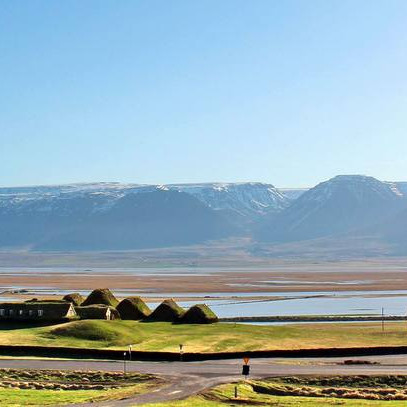 Glaumbær. Mynd af FB Byggðasafnsins.