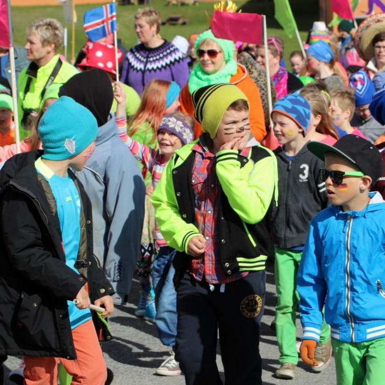 Gleðiganga í góðviðrinu - Myndir