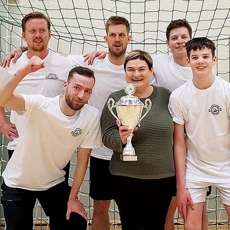 Sigurlið GN hópbíla. AÐSEND MYND