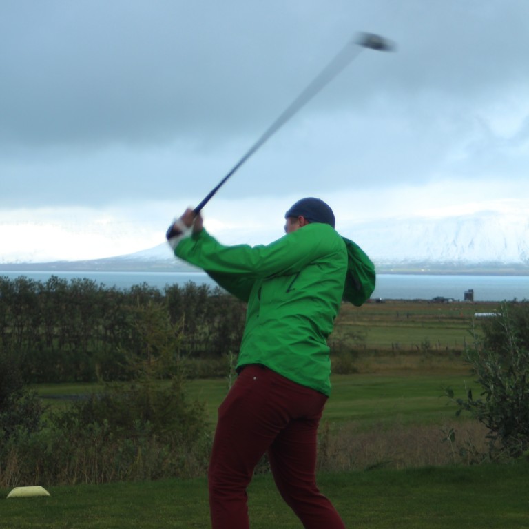 Nemendur sigruðu starfsfólk á golfmóti FNV