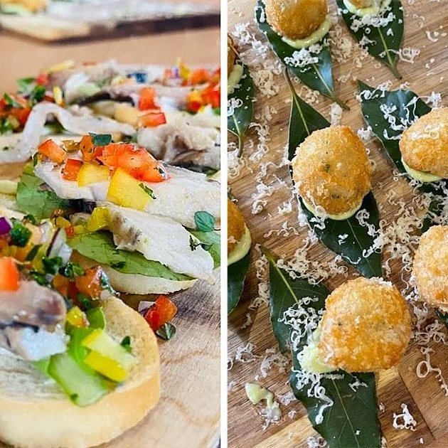 „Hefð er fyrir neyslu á heitreyktum afurðum víða, eins og silungi, laxi, makríl, ál og fleiri tegundum. Fanney Dóra Sigurjónsdóttir matreiðslumeistari hefur til að mynda útbúið snittur með heitreyktri grásleppu sem mæltust vel fyrir. Einnig útbjó hún djúpsteiktar bollur úr kaldreykta fiskinum sem voru kynntar á grásleppuhátíð á Bakkafirði síðasta sjómannadag. Var gerður góður rómur að réttinum. Hefð er fyrir matreiðslu af þessari gerð í Suður-Evrópu, eins og t.d. saltfiskkrókettum á Spáni,“ segir í umfjöllun Fiskifrétta. MYNDIR: BIOPOL