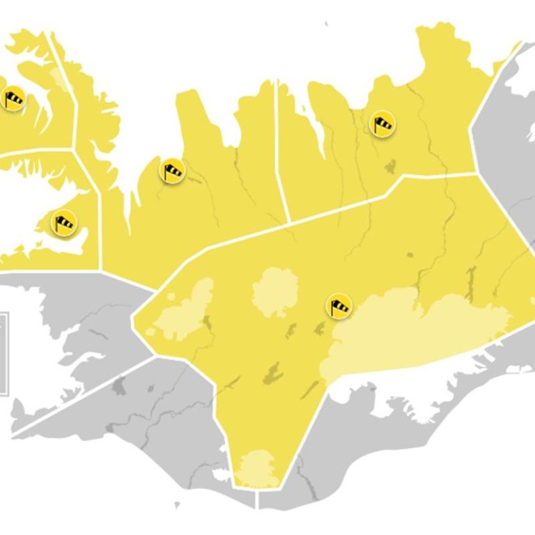Svipaðar myndir hafa birst áður á Feyki í sumar... SKJÁSKOT AF VEÐUR.IS