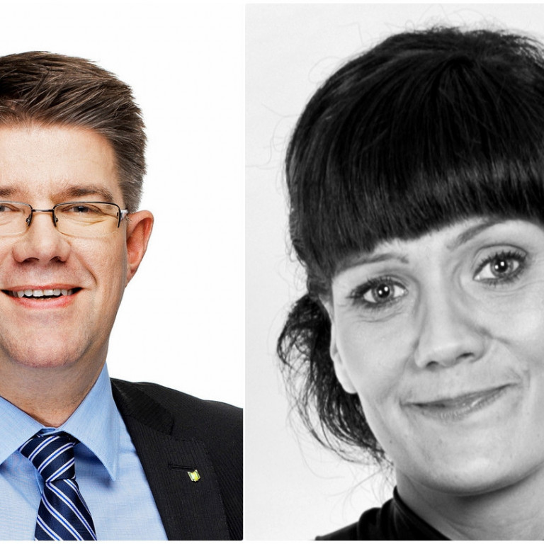 Gunnar Bragi Sveinsson og Elsa Lára Arnardóttir sækjast eftir tveimur efstu sætunum á lista Framsóknarflokksins.