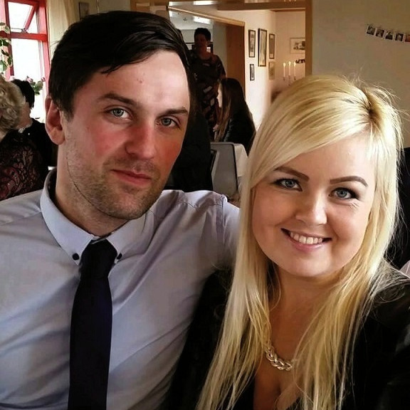 Matgæðingarnir Helgi og Vala. Mynd úr einkasafni.