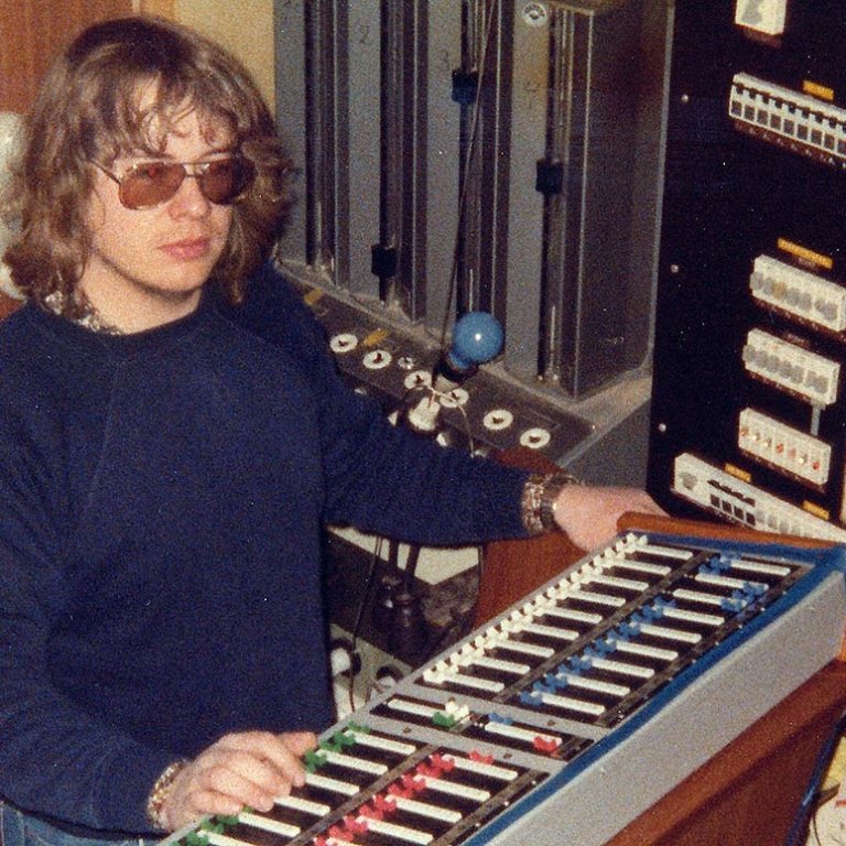 Helgi á græjunum. MYND ÚR SAFNI HELGA