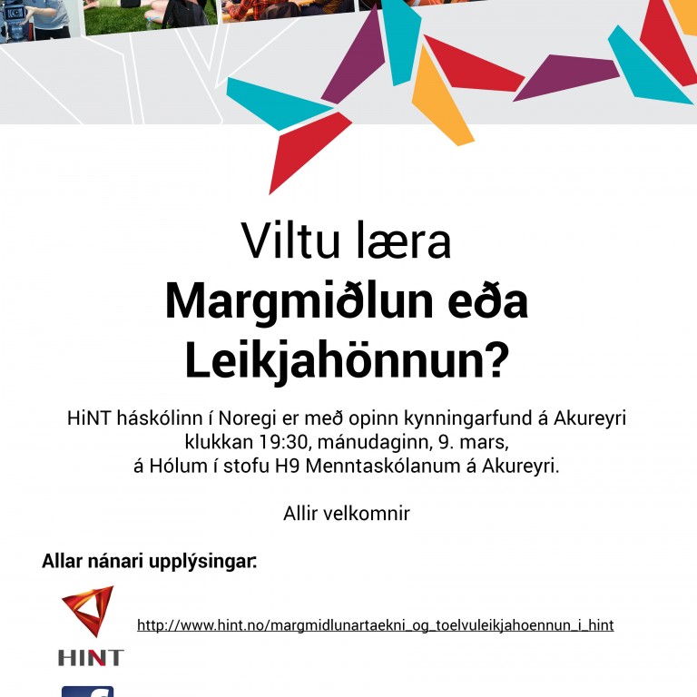 HiNT háskólinn í kynningarferð