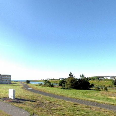 Fyrirhugað byggingarsvæði að Hnjúkabyggð 29 á Blönduósi. Mynd. Skjáskot af Já.is.