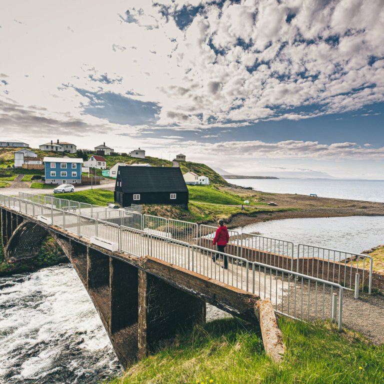 Hofsós. Mynd: Artic Coast Way