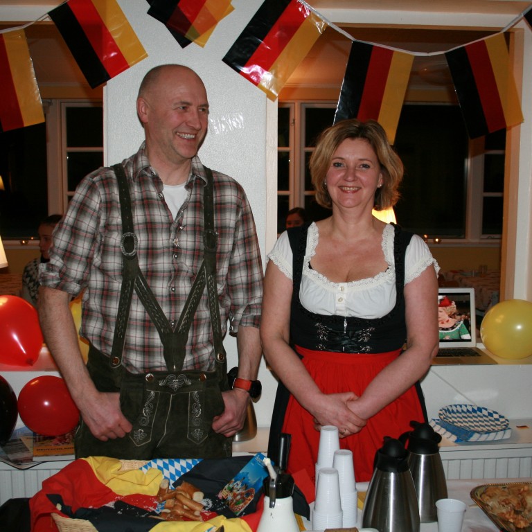 Frá fjölþjóðlegri matarhátíð nema í ferðamáladeidl á Hólum í febrúar sl. Mynd: KSE.