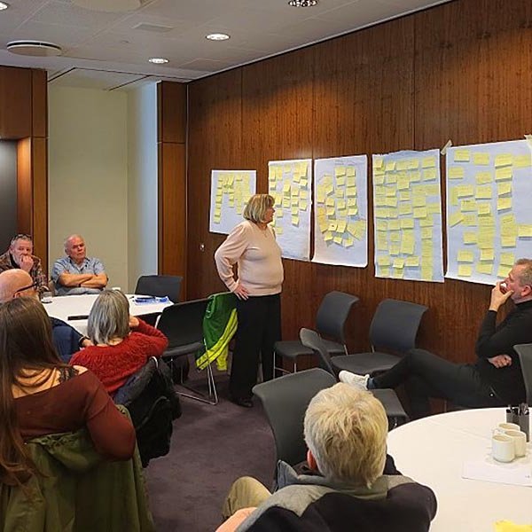 Hugmyndir kynntar. MYND AF HÚNA.IS