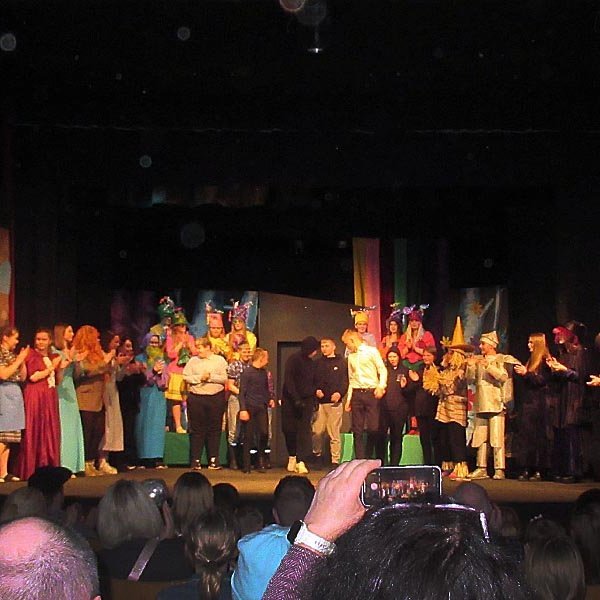 Frá árshátíðinni í gær. MYND: VALLI HÚNABYGGÐ