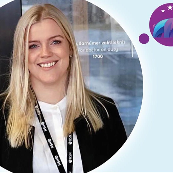 Helga Margrét ætlar í Vilko-vöfflu-röltið í það minnsta.