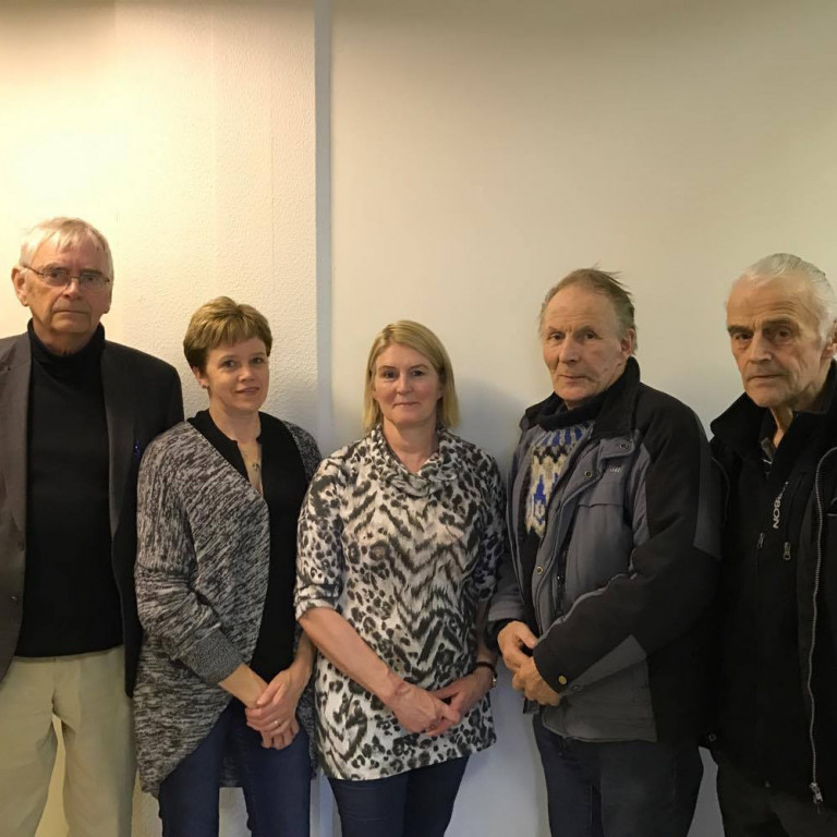 Mynd: Ritnefnd Húna: Ingi Bjarnason, Guðrún E. Benónýsdóttir, Jónína Sigurðardóttir,Agnar J. Levý og Georg Jón Jónsson. Mynd: usvh.is.