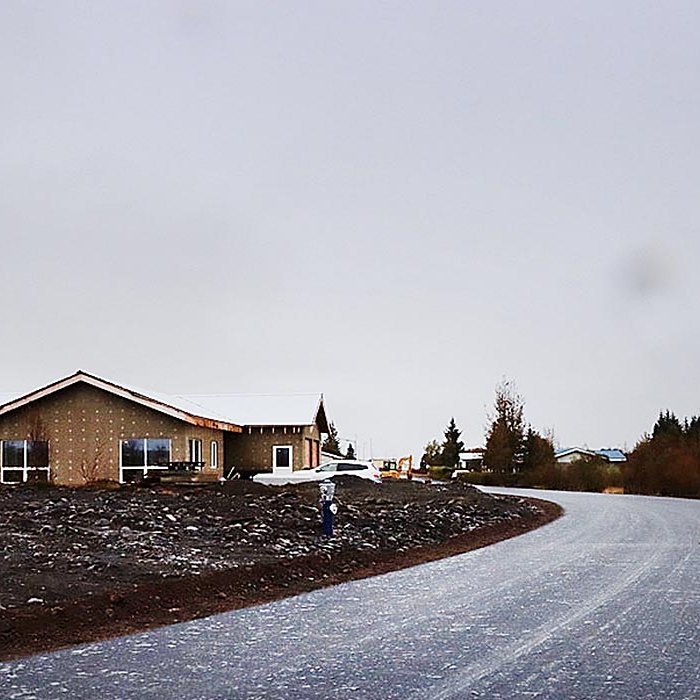 Nýbyggingar við Birkimel í Varmahlíð. MYND: ÓAB