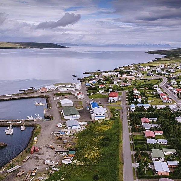 Frá Hvammstanga. MYND AF VEF MAK