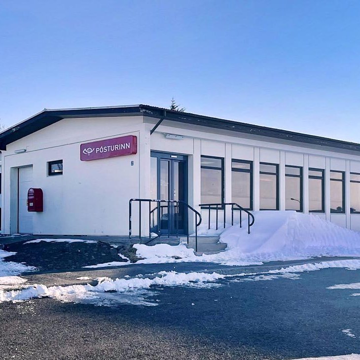 Pósthúsið á Hvammstanga. MYND: HUNATHING.IS
