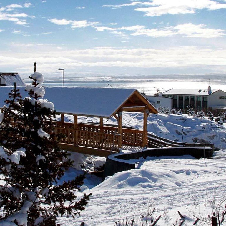 Frá Hvammstanga. MYND: ÓAB