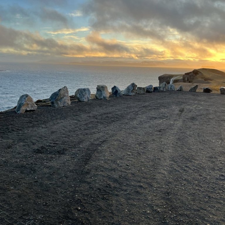 Mynd frá Ketubjörgum en sveitarfélagið fékk styrk úr Framkvæmdasjóði ferðamannastaða fyrir uppbyggingu bílastæða og útsýnissvæða sitthvorum megin við björgin. Mynd tekin af Skagafjörður.is