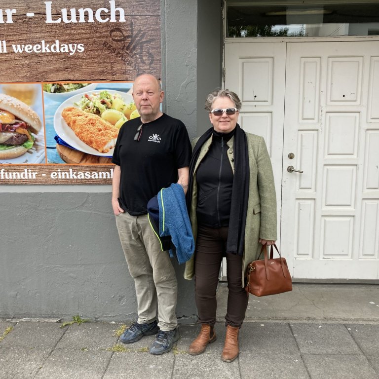 Selma og Tómas. Mynd: SMH