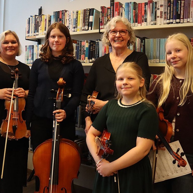 Tónlistarfólkið góða sem spilaði við setninguna. MYNDIR: ÓAB