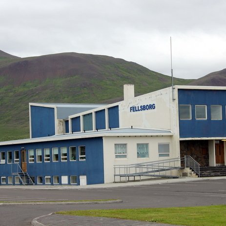 Félagsheimilið Fellsborg á Skagaströnd. Mynd: FE