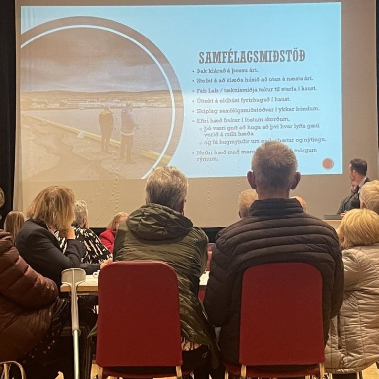 Mynd frá fundinum. Myndin tekin af hunathing.is