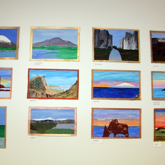 Sýnishorn af myndum Rögnvaldar. Myndir FE