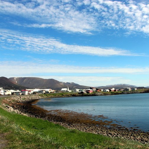 Sveitarfélagið Skagaströnd fengi 147 milljónir í sameininngarstyrk. Mynd:FE