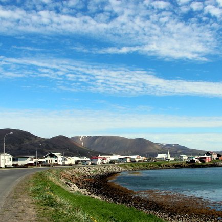 Skagaströnd. Mynd:FE