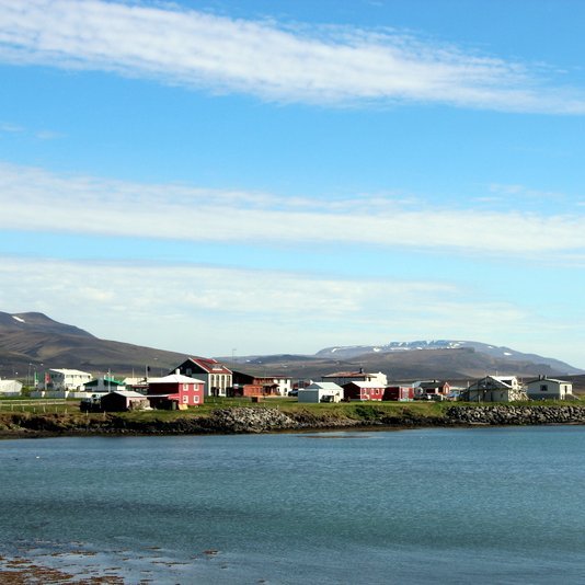 Frá Skagaströnd. Mynd:FE