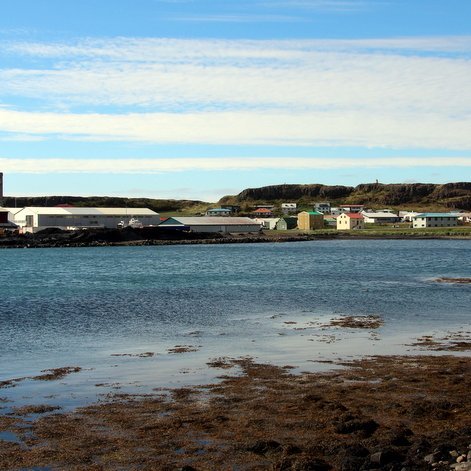 Frá Skagaströnd. Mynd:FE
