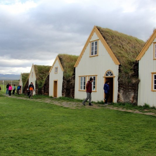 Byggðasafn Skagfirðinga er meðal þeirra sem býður upp á afþreyingu fyrir fjölskylduna í vetrarfríinu. Mynd: FE