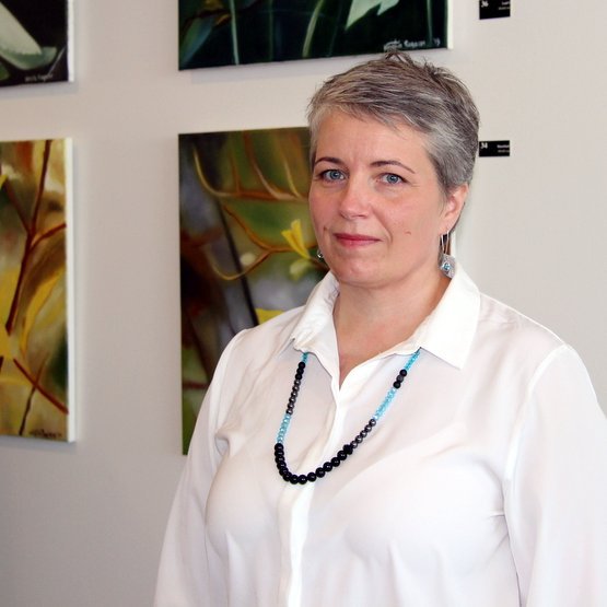 Kristín Ragnarsdóttir myndlistarkona. Mynd: PF.