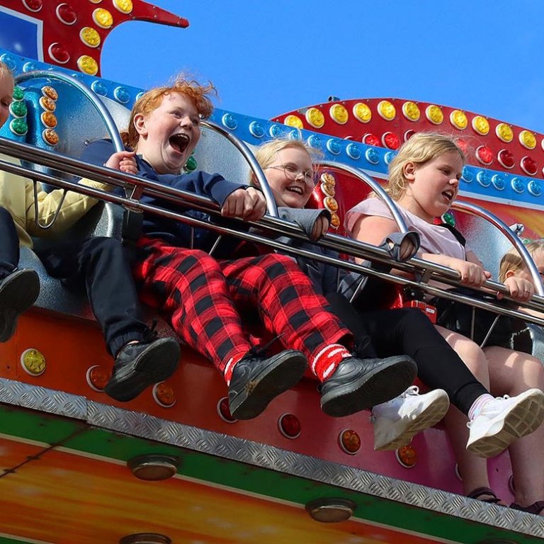 Það var stuð í Tívolíinu. MYNDIR: ÓAB