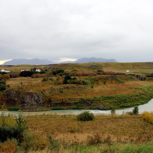 Blönduósbær fær styrk til að bæta aðgengi að Hrútey. Mynd: FE