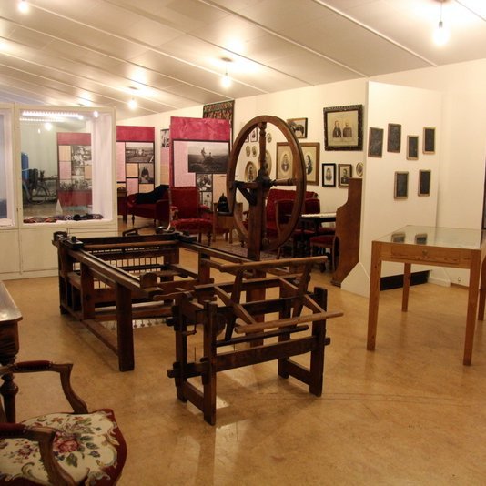 Í Byggðasafni Húnvetninga og Strandamanna á Reykjum í Hrútafirði. Mynd:FE