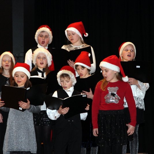 Frá jólahátíð Tónadans á síðasta ári. Mynd:FE