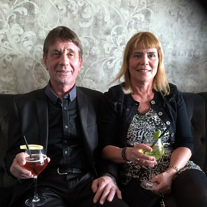 Matgæðingarnir Ingibjörg Margrét og Sigurbjörn.