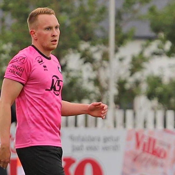 Þjálfarinn spilandi. Ingvi Rafn lék 15 leiki í sumar og skoraði í þeim tvö mörk í síðustu tveimur leikjunum. MYNDIR: JÓN ÍVAR