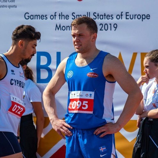 Ísak Óli Traustason, frjálsíþróttakappi. Mynd af isi.is.