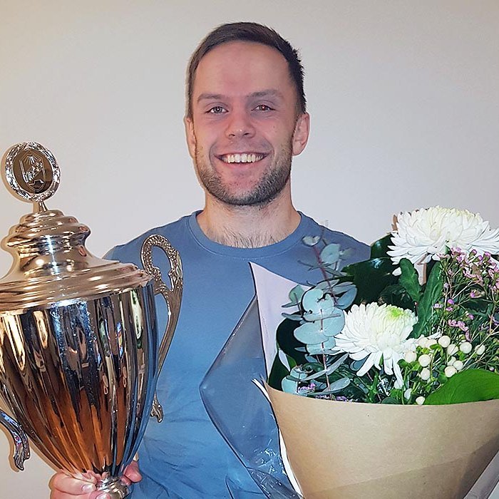 Ísak Óli Traustason er Íþróttamaður Skagafjarðar 2020. Þetta er í þriðja sinn sem Ísak Óli verður þessa heiðurs aðnjótandi en hann varð einnig fyrir valinu árin 2017 og 2019. AÐSEND MYND