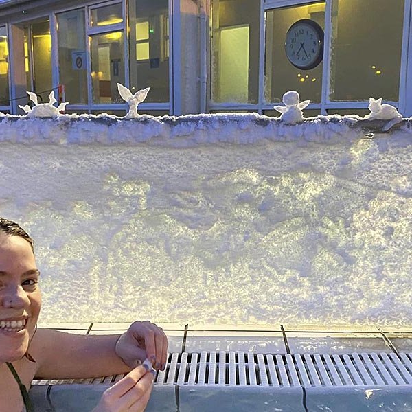 MYND AF FBSÍÐU ÍÞRÓTTAMIÐSTÖÐVVARINNAR Á BLÖNDUÓSI