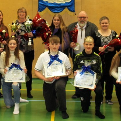 VIðurkenningarhafar hjá USAH fyrir árið 2022. Myndir af Facebooksíðu sambandsins en þar er hægt að skoða fleiri myndir frá athöfninni í gær.