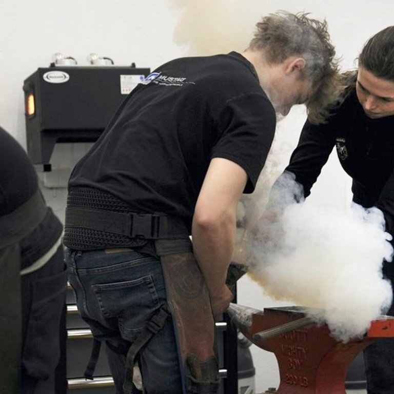 Frá mótinu á Hólum. MYND: VIOLETTA MOGWITZ