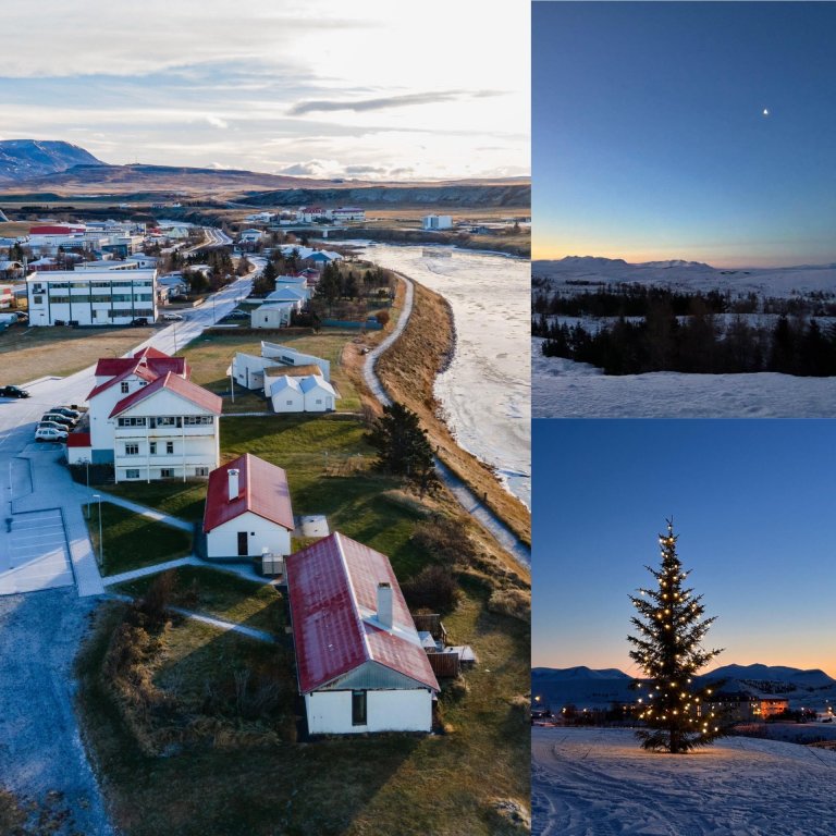 Loftmynd af Kvennaskólanum. MYND RÓBERT DANÍEL JÓNSSON